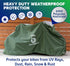 YardStash XXL Reflective Bike Cover - Waterproof & Weatherproof Storage for Bikes and Trikes