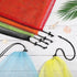 LEIFIDE 6 Pcs Diving Bag, Nylon Mesh Drawstring Bags for Snorkeling Swimming Gear