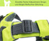 Tuff Mutt Dog Harness for Medium & Large Breeds, Easy On Easy Off with No Pull Front Chest Clip