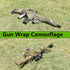 Sniper Veil Netting Camo Scarf, Men Camo Gun Wrap for Hunting, Shooting, Outdoor Activities