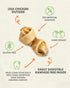 Canine Naturals Chicken Recipe Chew Dog Treats - Rawhide Free, All-Natural, 12 Pack Mini Knots for Dogs 5-20lb