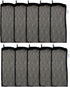 AQUANEAT 10pcs Aquarium Filter Media Bags, Coarse Mesh Bags 3”x8”/5.5”x8”, Plastic Zipper for Carbon
