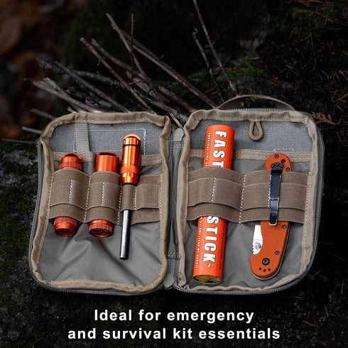 Survival Fire Starting Tinder - Fast Fire Stick, New Fat Rope Stick Version, Waterproof & Non-Toxic (1 Stick)