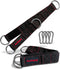 Gym Multifunctional Extension Straps (Pair) for Cable Attachments, Heavy Duty, 5 Lengths Options