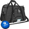 PetAmi Airline Approved Soft Sided Pet Carrier for Small Dogs and Cats, Ventilated Carrying Bag (Large Heather Dark