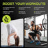 Squat Wedge Block Pair, Anti-Slip Slant Board for Squats, 17° Incline, Includes Backpack