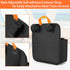 2 GRAOSO Beach Chair Cup Holder, Chair Side Organizer Easily Attached to Armrest with Self-Adhesive Fastener Strap