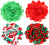 BoomBone Christmas Dog Collar Flowers Accessory, Flower Charms Sliders for Holiday Collars