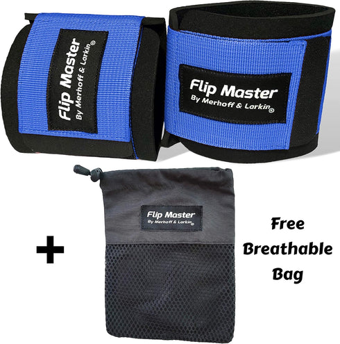Flip Master Ankle Straps Tumbling Trainer, Gymnastics & Cheerleading Equipment for Back Flip/Tuck & Handspring Form