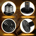 150W 2-Pack Bulbs HealSmart Reptile Heat Lamp Ceramic Heat Emitter, No Light Emitting Heat for Amphibian Pet Brooder