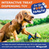 Tug-E-Nuff The Clam | Compact Dog Treat Dispenser Toy - Ideal for Interactive Dog Training, Size 4.5 inches