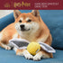 Harry Potter Snitch Pet Squeaker Toy | Dog Toy Snitch Squeaker Ball | Quidditch Inspired Dog Toy for Pets | Crinkle Dog Toy, Dog Ball Toys, Squeaky Ball for Dogs, 10 inch