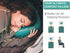 TREKOLOGY Ultralight Inflatable Camping Travel Pillow, ALUFT 2.0 Compressible, Comfortable Ergonomic Inflating Pillows