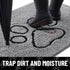 smiry Dog Door Mat for Muddy Paws, Absorbent Non-Slip Washable Quick Dry Chenille Mud Mat for Indoor Entry (30x20