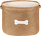 Park Life Designs Dog Toy Basket, Stylish Storage Solution for Pets Including Cats, Puppies, Kittens | Capri, Tan,
