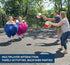 IXCSHN 2026 2pcs 8 Set, Set Granny Pants Yard Game, New Granny Pants Outdoor Game, Giant Pants with Bouncy Balls