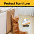 Cat Scratcher Mat - Natural Sisal with Sticky Velcro Tapes, Horizontal Floor Pads for Indoor Cats