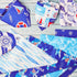 Xuniea 8 Pcs Nautical Dog Bandana - Summer Puppy Bandanas, Adjustable Washable Pet Bibs for Birthday Party Gifts