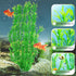 MyLifeUNIT 21 Inches Tall Plastic Aquarium Plants for Fish Tank Decorations and Aquarium Decor (Green)