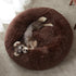 WESTERN HOME WH Calming Dog Bed & Cat Bed, Anti-Anxiety Donut Cuddler, Cozy Soft Round Bed for Small Medium Dogs and