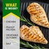 10.6 oz Dog Treats Chicken Jerky Strips - Human Grade Meat Sticks - Natural Pet Dried Snacks Rawhide - Free - Long