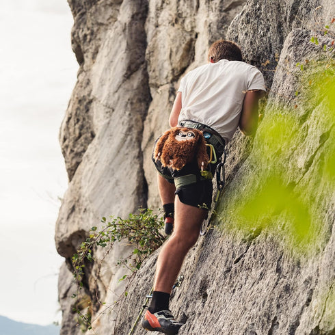 Sloth Rock Climbing Chalk Bag, Perfect for Adults and Kids, Cute Chalk Pouch for Mountain Lovers