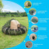 Quickup Pop Up Cat Tent for Outside, X-Large Catio & Cat Enclosure with Fish-Shaped Cat Mat, Portable Outdoor Cat