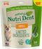 Nylabone Nutri Dent Dog Dental Chews, Natural Teeth Cleaning & Breath Freshener, Small (64 Count)