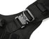 Tactical Dog Harness Vest with Handle, Military Working Training Molle Vest, Black Harness with Leash and Metal Buckles