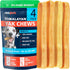 100% Natural Yak Cheese Himalayan Dog Chews for All Breeds - Lactose Free, Long Lasting, Dental Chews for Aggressive