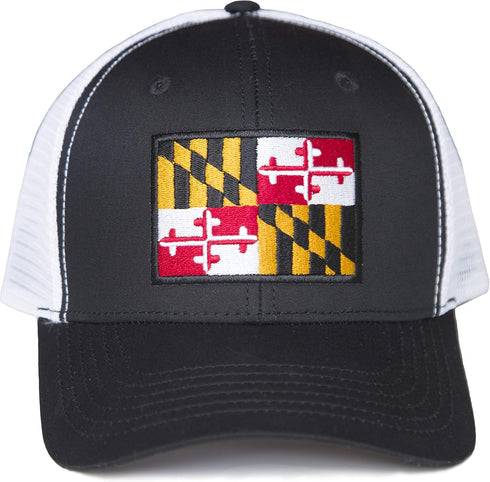 State Flag Hat for Men and Women, Snapback Trucker Baseball Cap