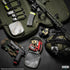 6" 6" 2-Pack Savior Equipment Core Tactical Mesh Zipper Pouch, x Modular EDC Tool Organizer Range Gear Utility Storage