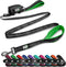 Black Rhino 6 ft Long Heavy Duty Dog Leash, Traffic Handle for Medium and Large Dogs, Padded Neoprene Dual Handles