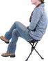 3 Backpacking Redneck Convent RC Folding Camping Stool Tripod Compact Hunting Chair - Portable Legged Stool Ultralight