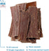 (6 Inch), Pack 22 GigaBite Beef Esophagus Dog Treats - Natural Gullet Sticks for Dogs, High Protein Single Ingredient