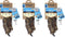 ROAM Pet Treats Ossy Cuts – Ostrich Neck Dog Chew for Small to Medium Dogs, 1.4 Ounce (Pack of 3)