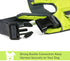 Tuff Mutt Dog Harness for Medium & Large Breeds, Easy On Easy Off with No Pull Front Chest Clip