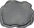 Zoo Med Reptile Rock Food Dish, Medium, 7.25"l x 6"w x 0.75"h, Colors May Vary, Black