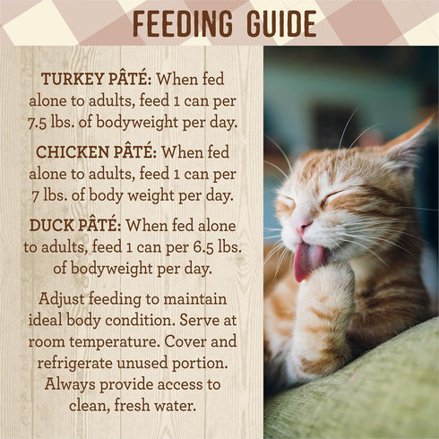 Merrick Purrfect Bistro Grain Free Premium Canned Pate Adult Wet Cat Food, Variety Pack, Chicken, Duck, Turkey - (Pack