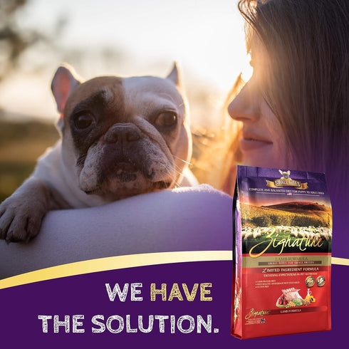 Zignature Lamb Limited Ingredient Formula Dry Dog Food (4lb) - Small Bites
