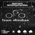 Team Obsidian Bike Covers | Outdoor Storage or Transportation | Heavy Duty, Waterproof 210D Oxford Ripstop | Sizes L,