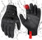 NoCry Tactical Shooting Gloves for Men, Water Resistant with Padded Knuckle Guards and Non-Slip Grip