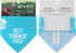 Pavilion Best Yorkie Ever Sky Blue Canvas Small Dog Bandana Collar, 7" x 5"