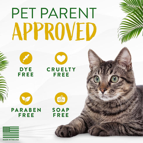TropiClean Coconut Hypoallergenic Cat Shampoo | Gentle Kitten Shampoo for Sensitive Skin | 12 oz