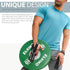 WARM BODY COLD MIND V1 Lifting Wrist Straps - 660 lb Rated Hand Wraps for Weightlifting and Powerlifting