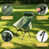 440 lbs, Backpacking Backpacking TOBTOS Portable High Back Camping Chair, Support Ultralight Folding Chair with Head