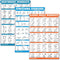 Palace Learning 3 Pack Workout Charts: Bodyweight Workouts, Stretching Exercises, Sliding Bench