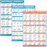 Palace Learning 3 Pack Workout Charts: Bodyweight Workouts, Stretching Exercises, Sliding Bench