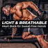 FIGHTSENSE Weight Lifting Gloves with Full Palm Protection, Workout Gloves for Men Women, Breathable Exercise Gym