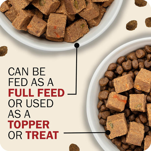 4 lb, 1 Count Redbarn Pet Products All-Natural Premium Rolled Dog Food, Beef Recipe - Soft Semi-Moist Wet Formula